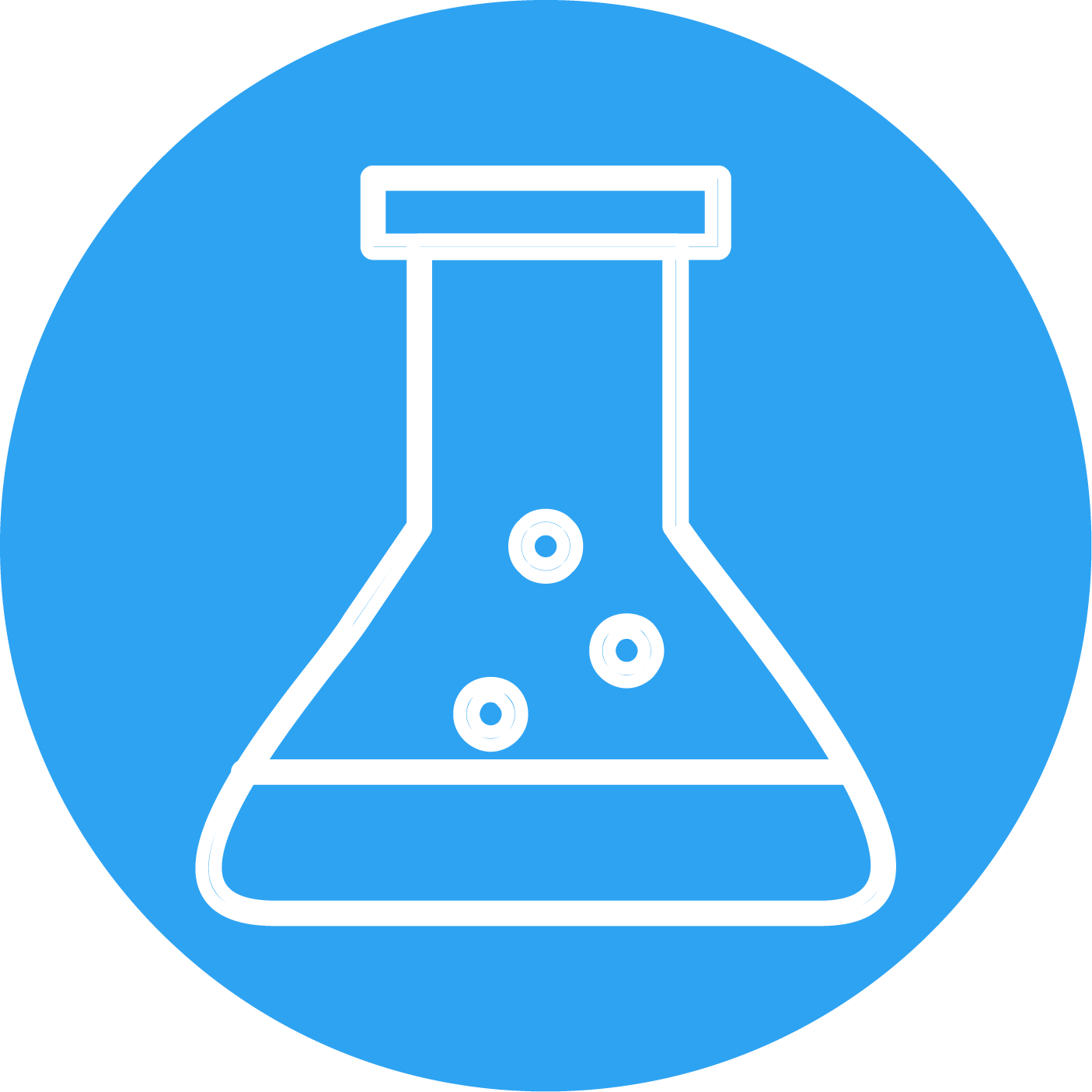 Chemistry Flask Icon PNG Image