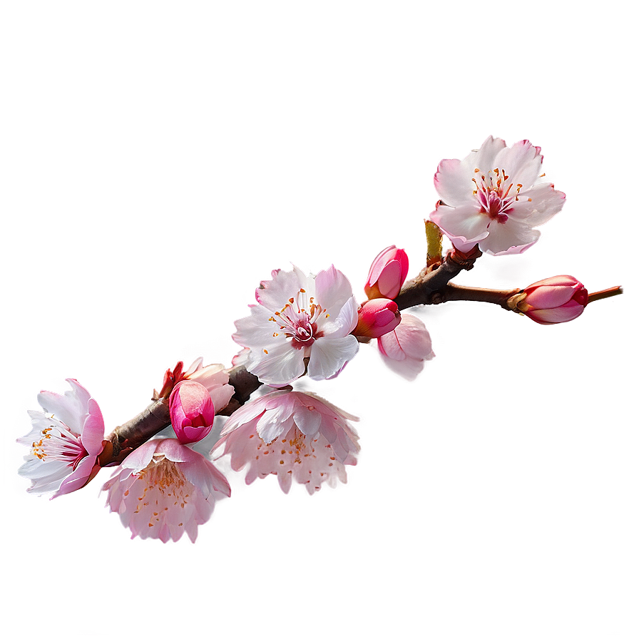 Cherry Blossom Night Png 06292024 PNG Image