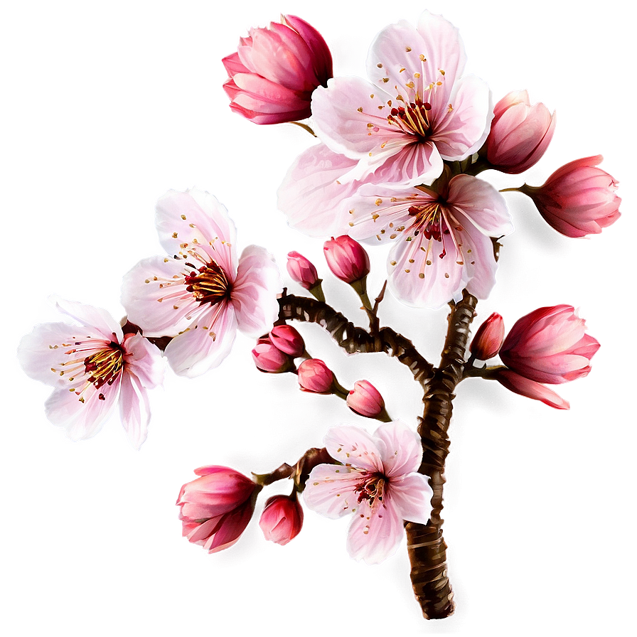 Cherry Blossom Petals Png 06292024 PNG Image