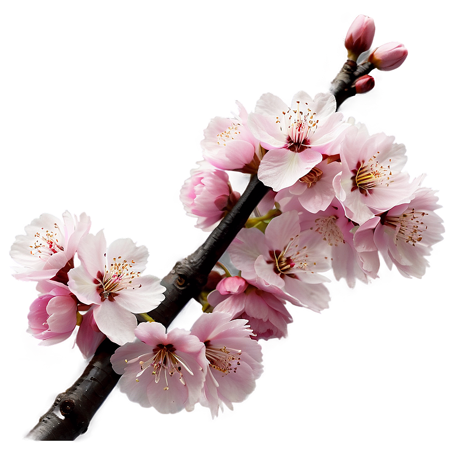 Cherry Blossom With Blue Sky Png Ida25 PNG Image