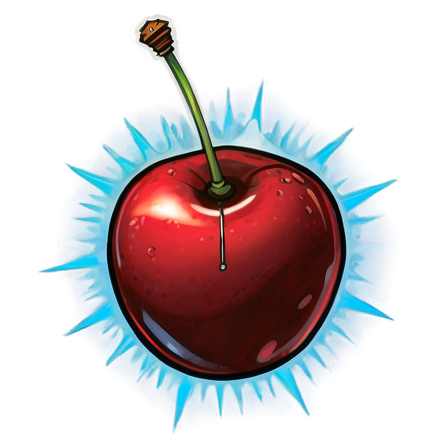 Cherry Bomb With Spark Png Wwi PNG Image