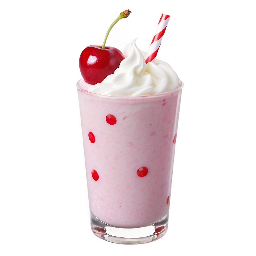 Cherry Milkshake Png 54 PNG Image