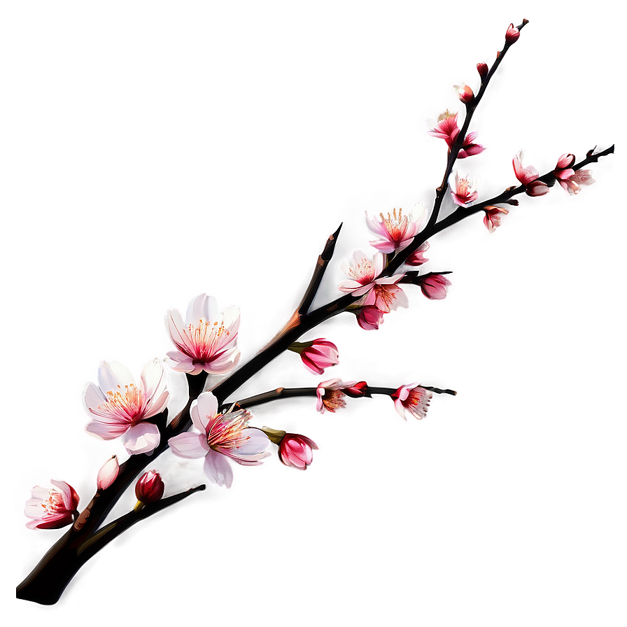 Cherry Tree At Night Png Ffq95 PNG Image