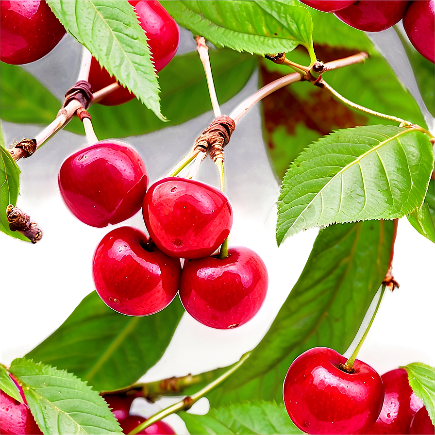 Cherry Tree Fruit Png 06212024 PNG Image