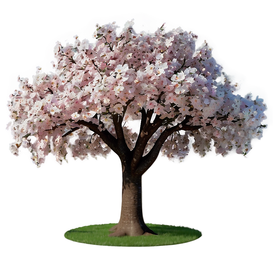 Cherry Tree Garden Png Imf2 PNG Image