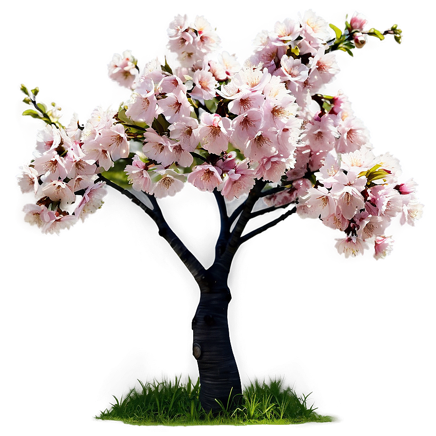 Cherry Tree With Flowers Png 93 PNG Image