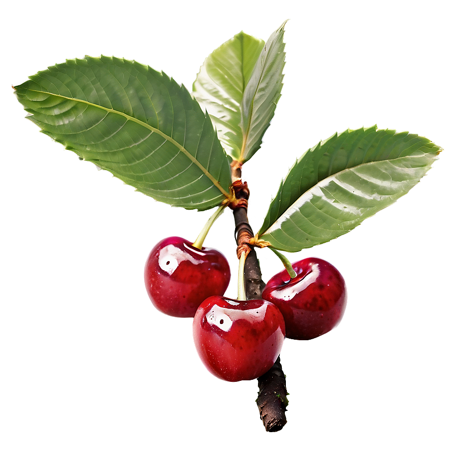 Cherry Tree With Fruit Png Igh90 PNG Image