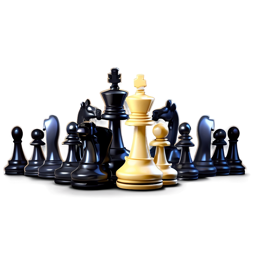 Chess Pieces In Action Png 05252024 PNG Image