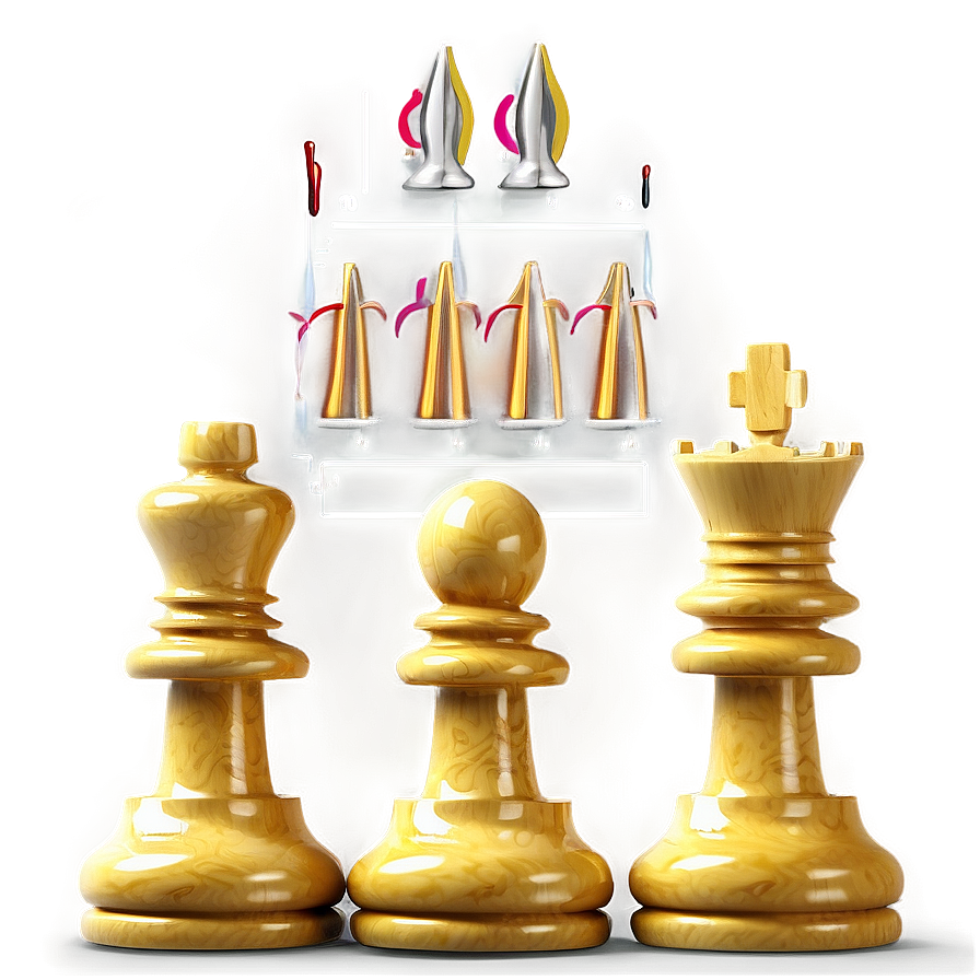 Chess Pieces In Action Png 74 PNG Image