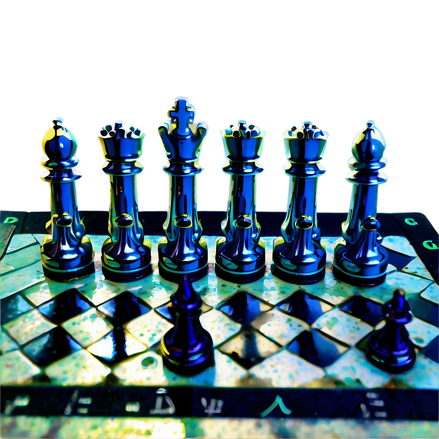 Chess Pieces With Board Layout Png 23 PNG Image