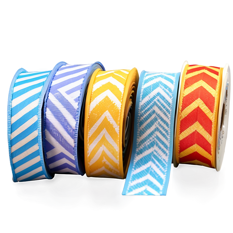 Chevron Pattern Ribbon Png Xqp39 PNG Image