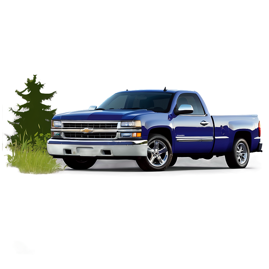 Chevy Truck In Nature Png Vox PNG Image