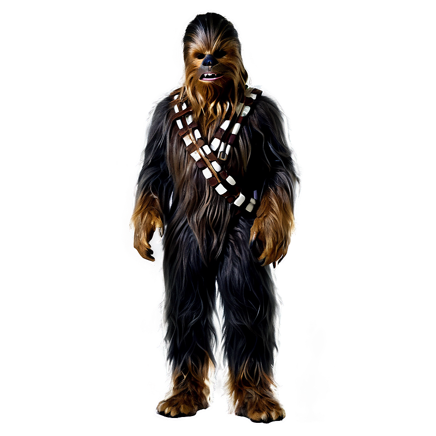 Chewbacca Black And White Png Etu43 PNG Image