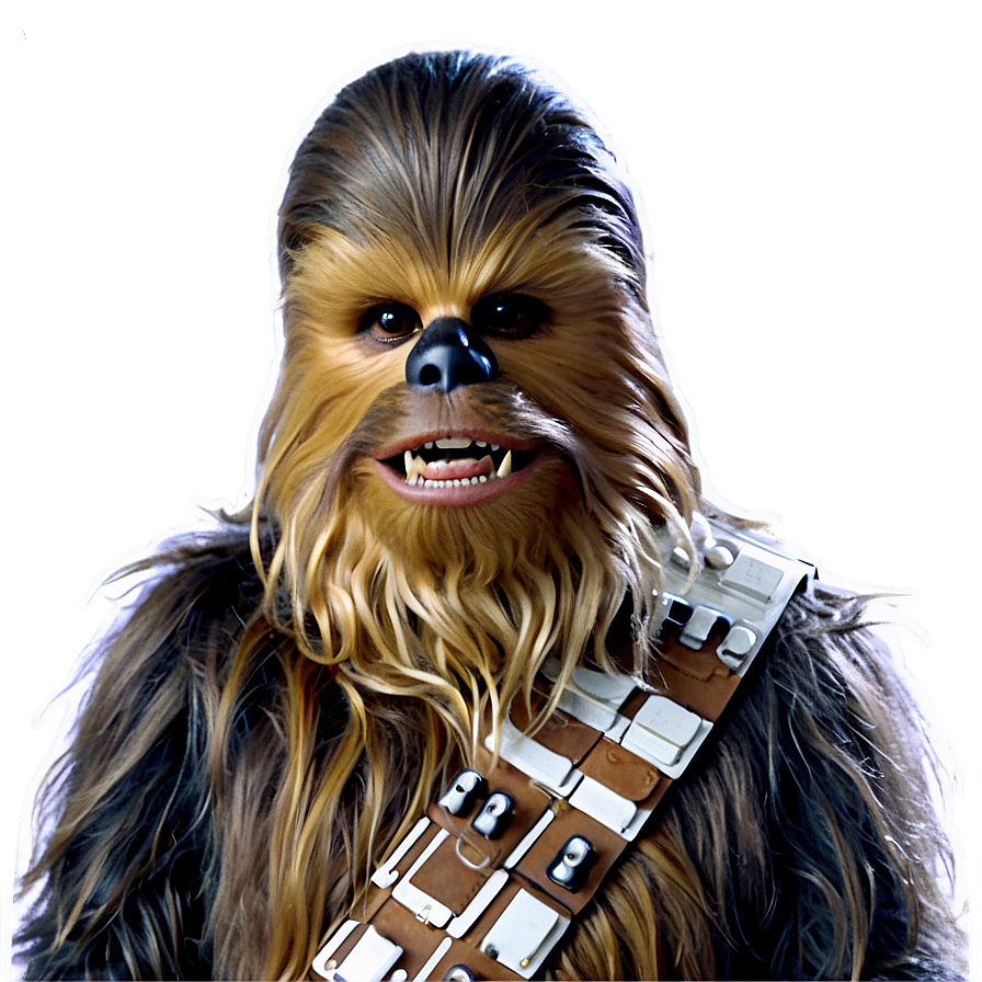 Chewbacca In Snow Scene Png Cse PNG Image