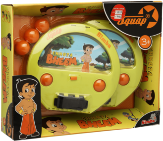 Chhota Bheem Squap Catch Ball Game Packaging PNG Image