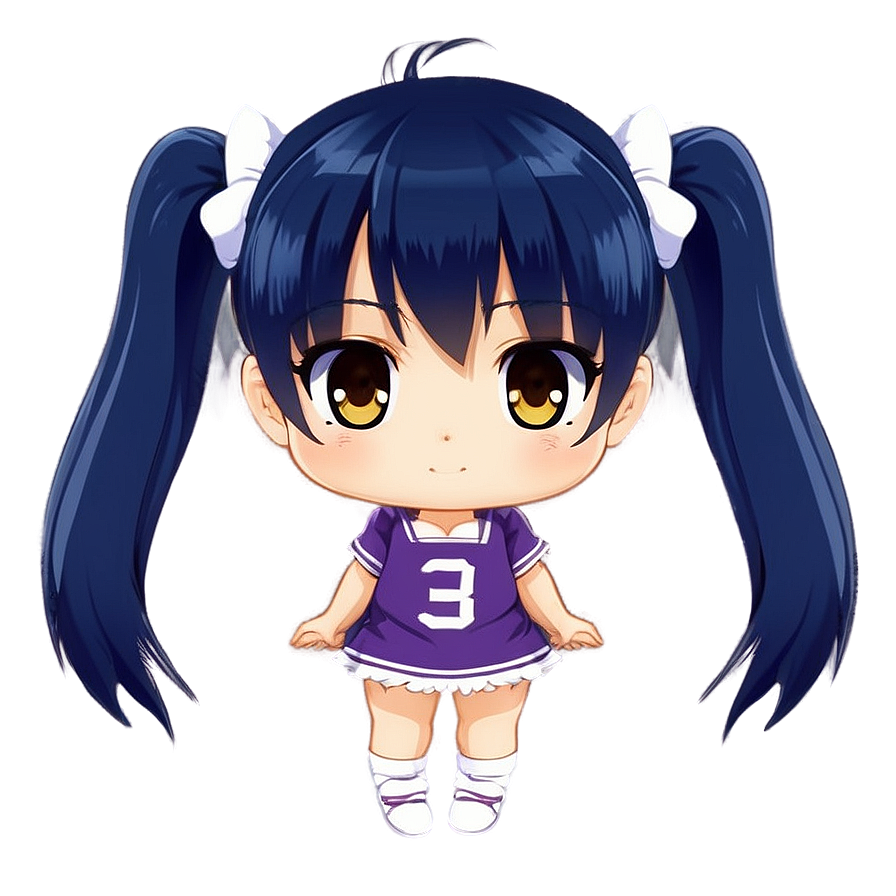 Chibi Anime Girl Png Ojt PNG Image