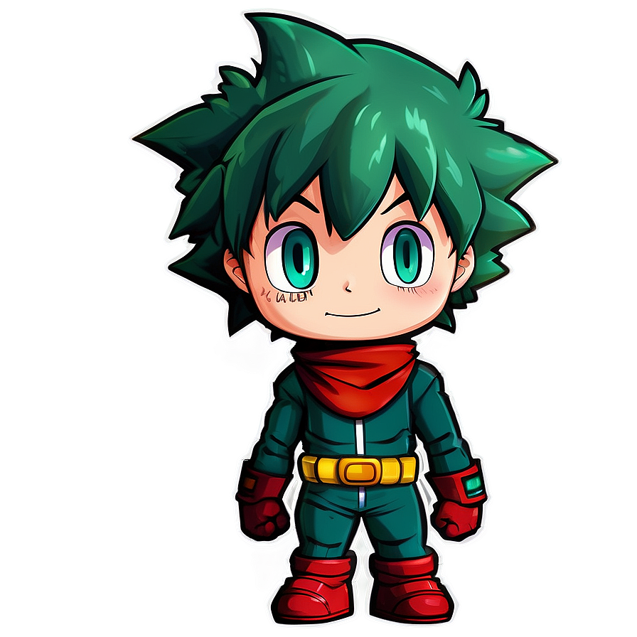 Chibi Deku Png Pfq17 PNG Image