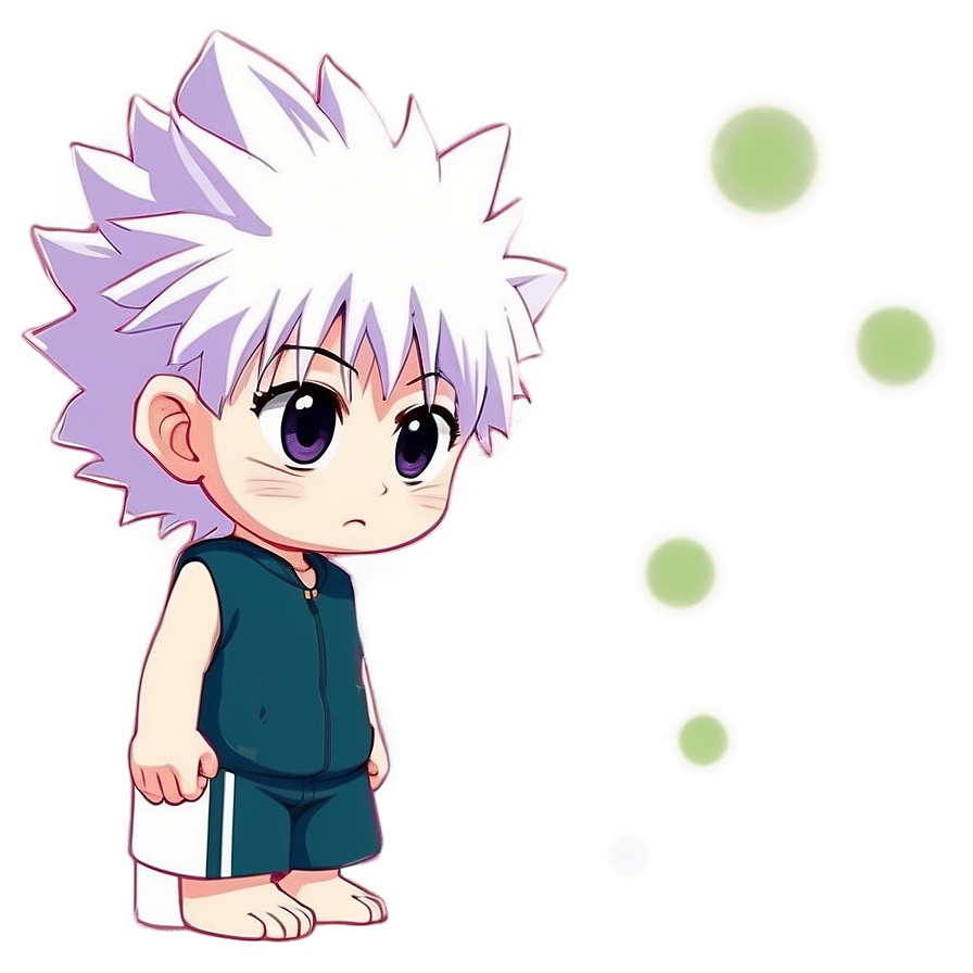 Chibi Killua Cute Png 05062024 PNG Image