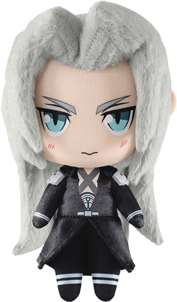 Chibi Sephiroth Plush Toy PNG Image