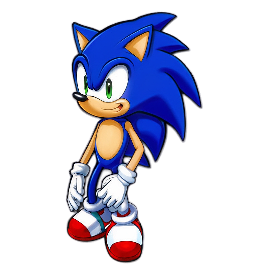 Chibi Sonic Characters Png Etv PNG Image