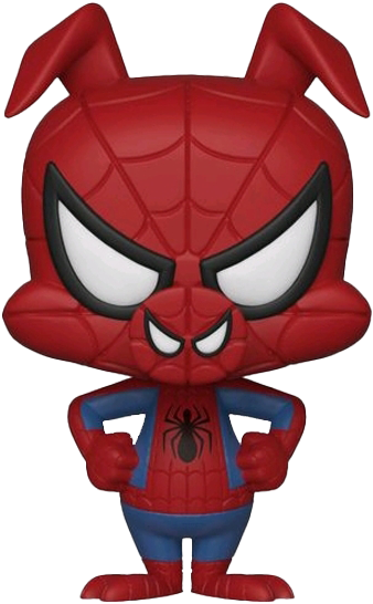 Chibi Spider Man Pose PNG Image