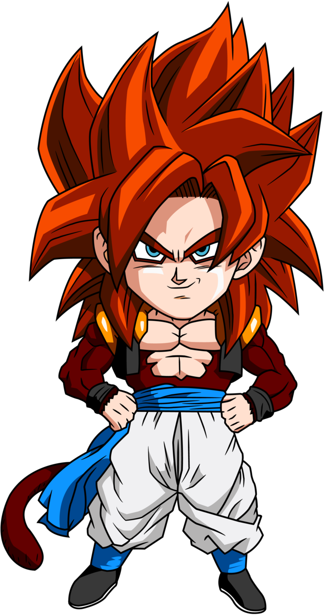 Chibi_ Super_ Saiyan_ Character_ Art.png PNG Image