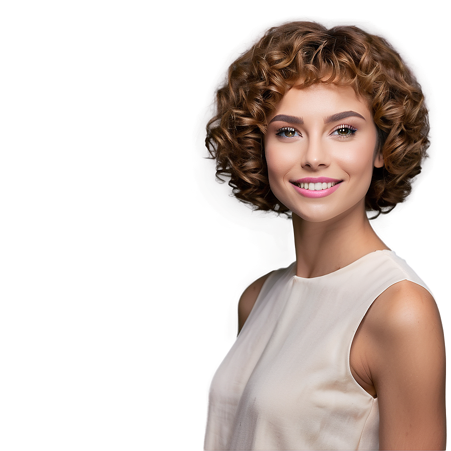 Chic Perm For Everyday Png Ani55 PNG Image