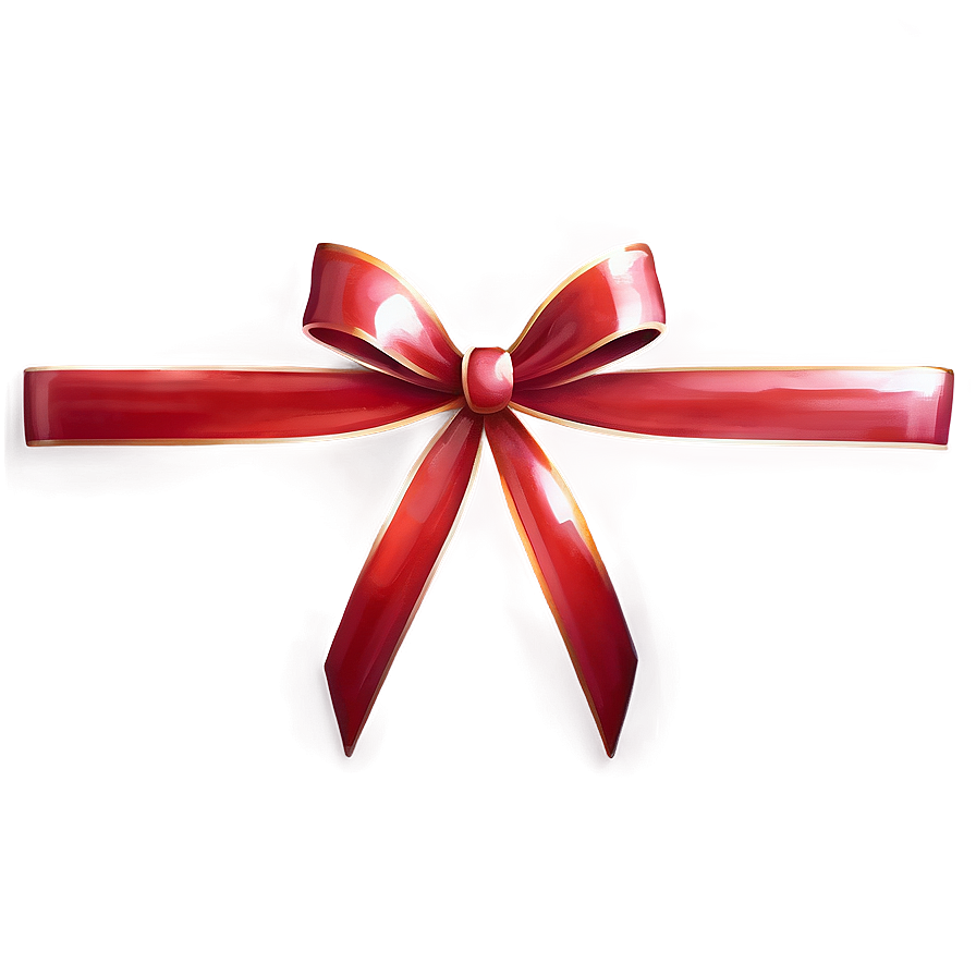 Chic Red Bow Png 81 PNG Image