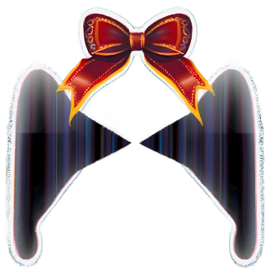 Chic Red Bow Png Rjq62 PNG Image