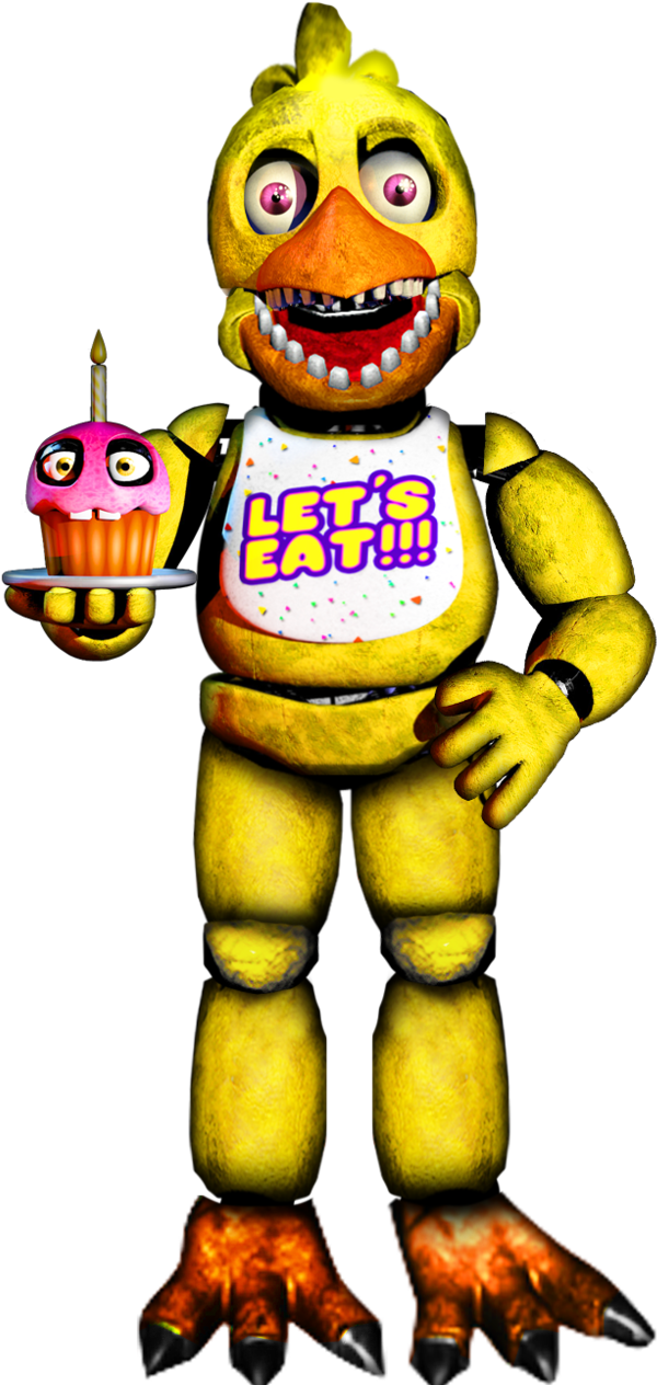 Chica_ F N A F_ Character PNG Image