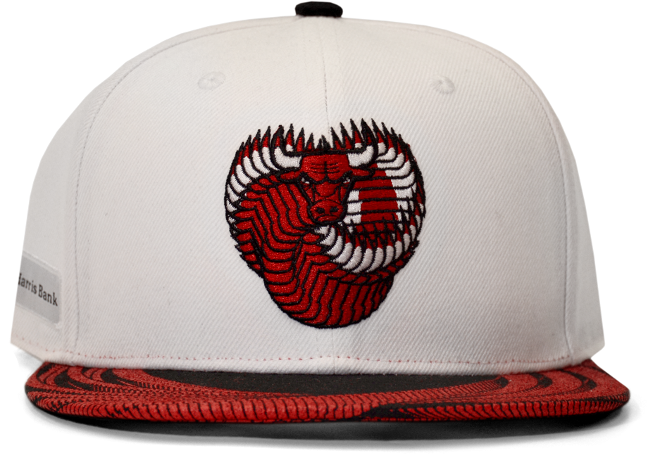 Chicago Bulls Logo Baseball Cap PNG Image