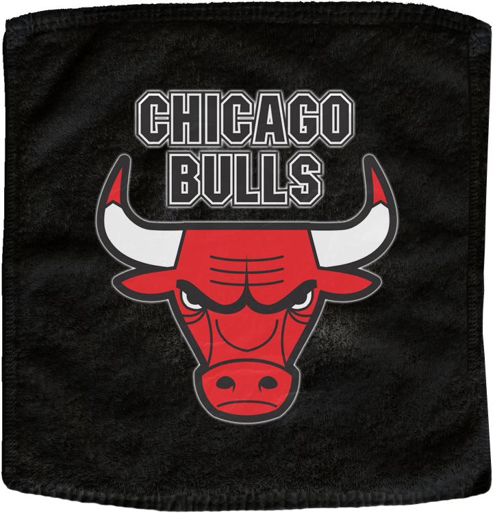 Chicago Bulls Logo Black Background PNG Image