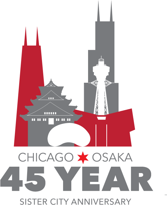 Chicago Osaka Sister City45 Year Anniversary PNG Image