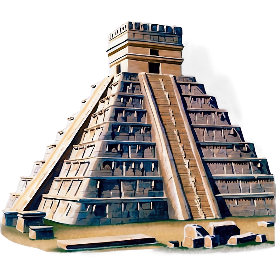 Chichen Itza Educational Diagram Png Upp PNG Image