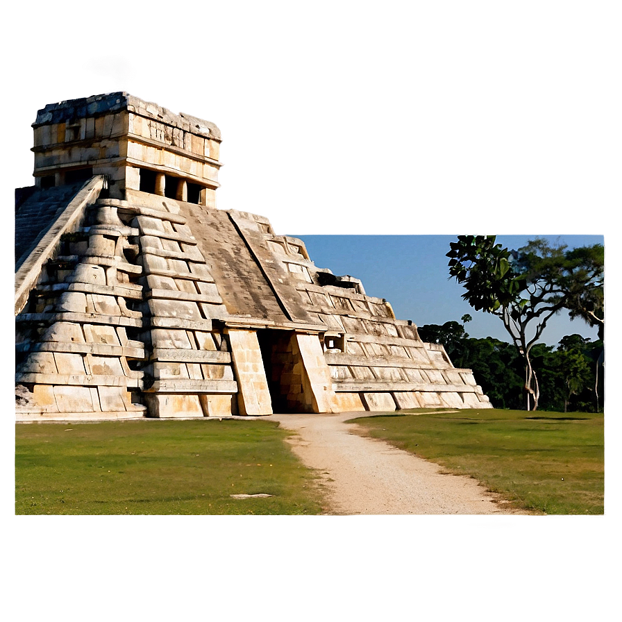 Chichen Itza El Caracol Observatory Png 06252024 PNG Image