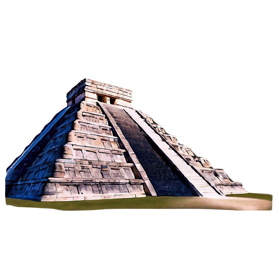 Chichen Itza Landscape View Png Nhk PNG Image