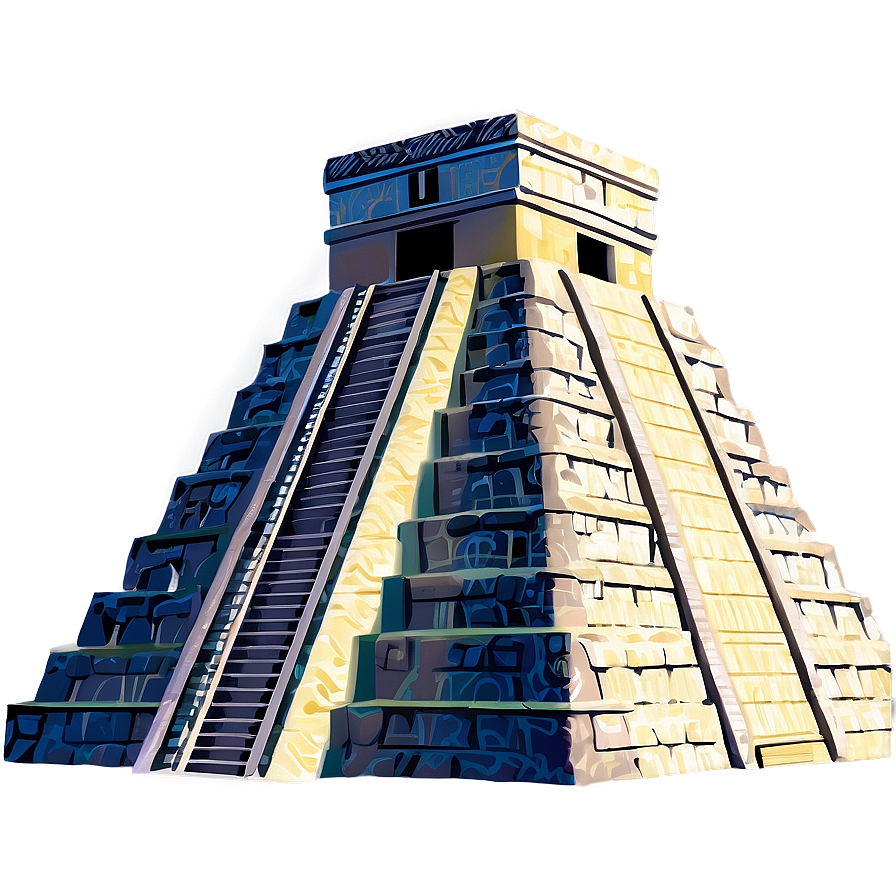 Chichen Itza Mayan Architecture Png 06252024 PNG Image