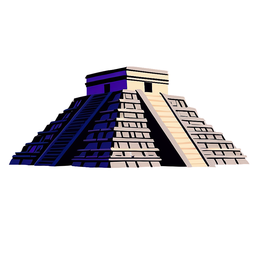 Chichen Itza Mayan Architecture Png Jkf PNG Image