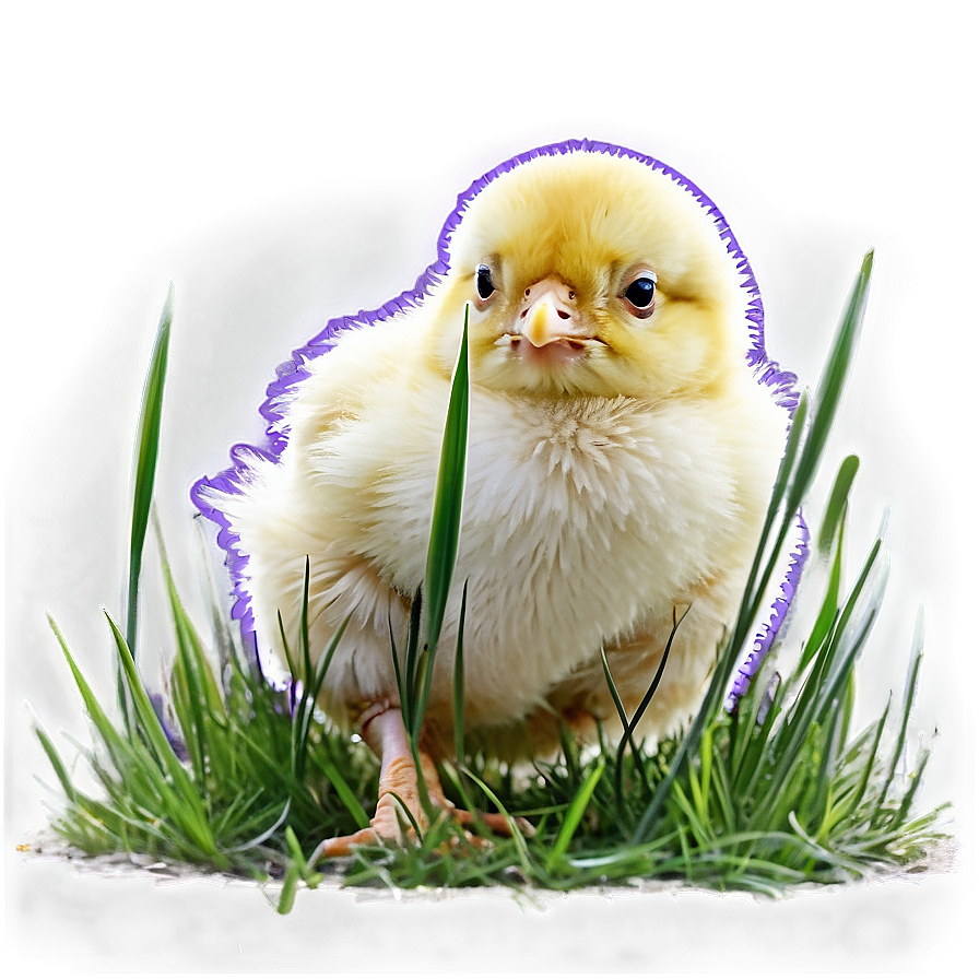 Chick In Grass Png Uxu68 PNG Image