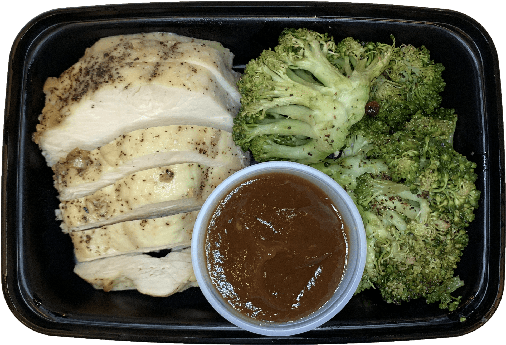 Chicken Broccoli Meal Prep PNG Image