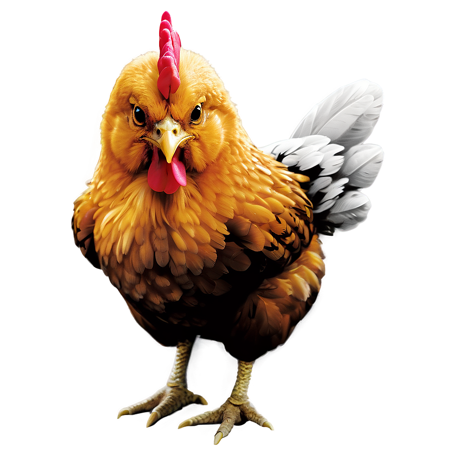 Chicken Illustration Png Wnm86 PNG Image