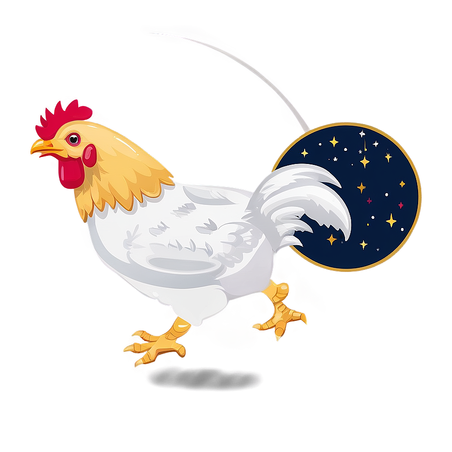 Chicken In Space Png Ymp PNG Image