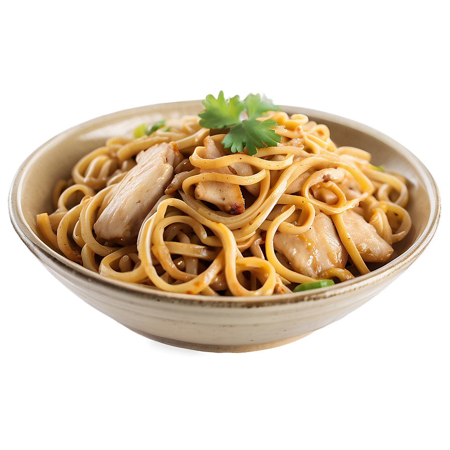 Chicken Lo Mein Noodles Png 05242024 PNG Image