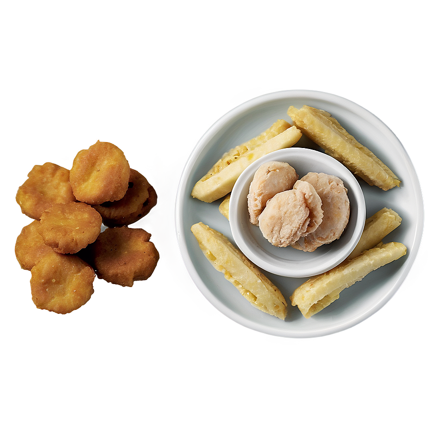 Chicken Nuggets Meal Png Bya24 PNG Image