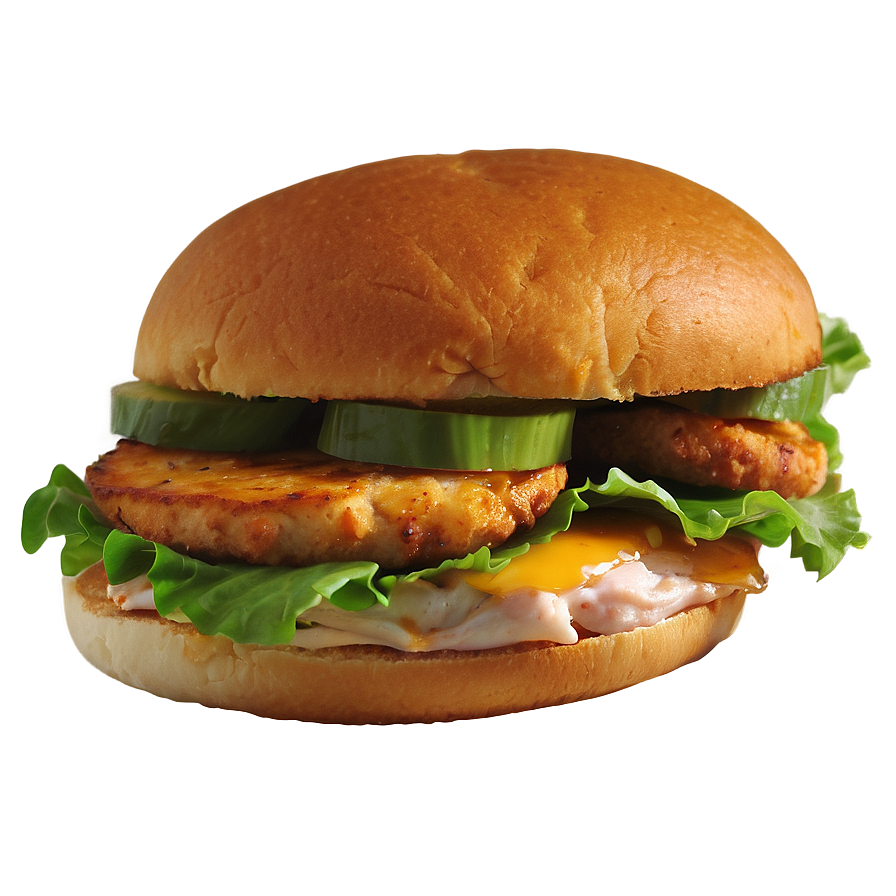 Chicken Sandwich A PNG Image