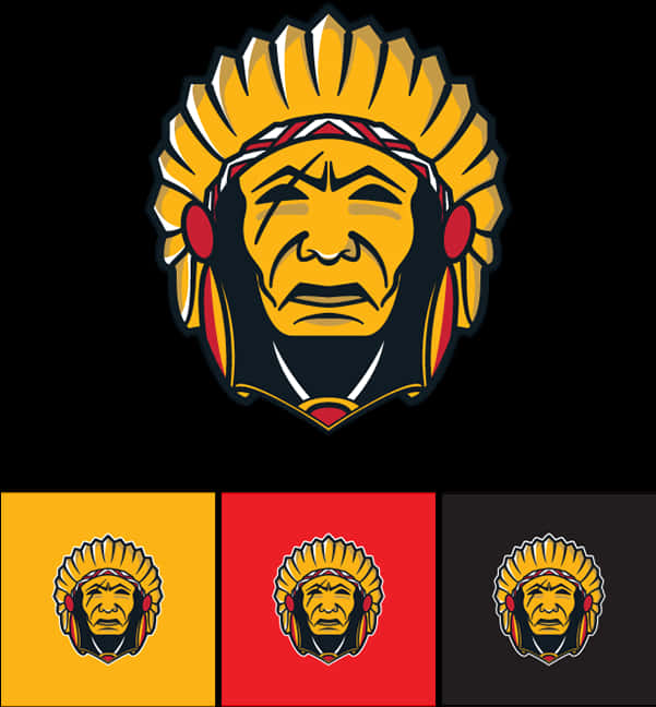 Chiefs Logo Variations PNG Image