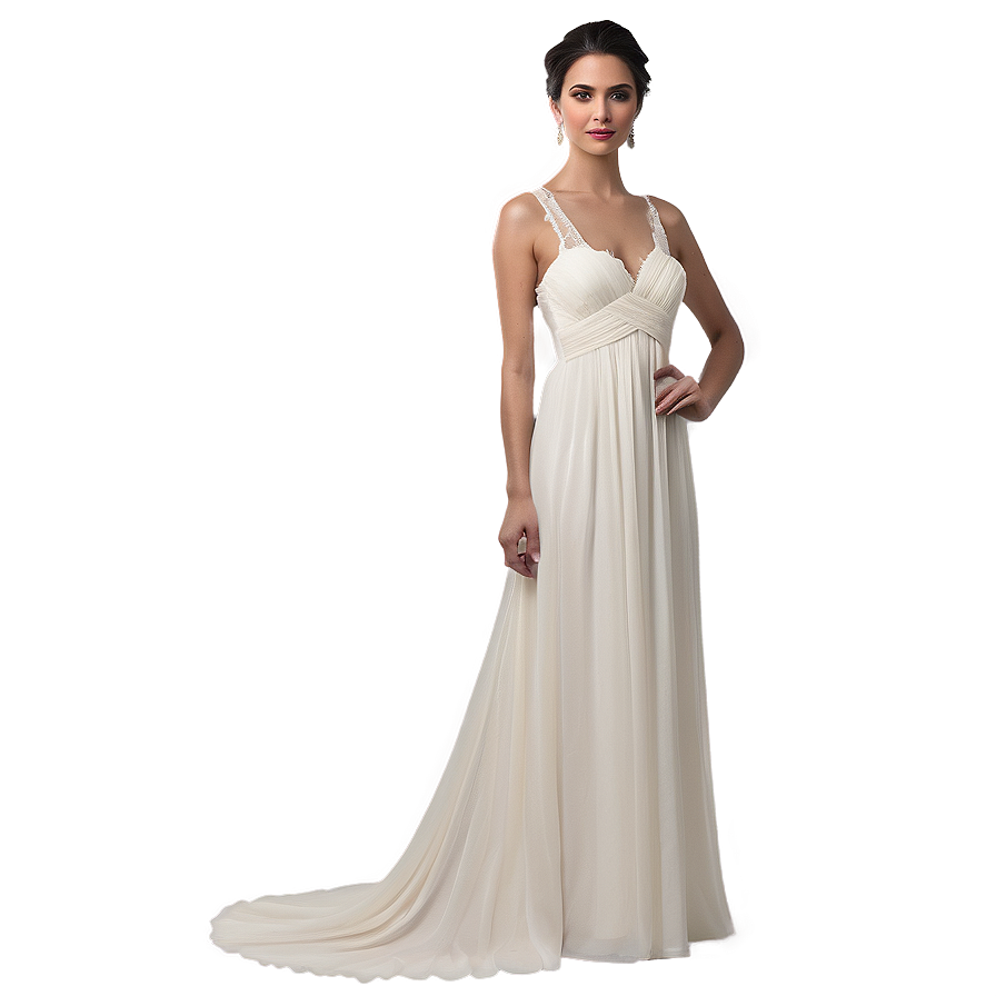 Chiffon Wedding Dresses Png 06262024 PNG Image