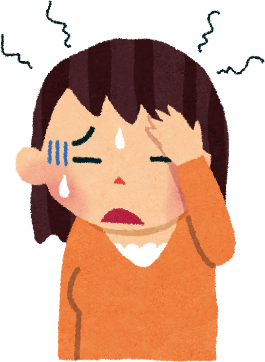 Child Headache Illustration PNG Image