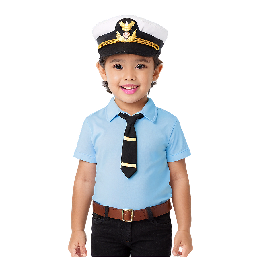 Child Pilot Hat Costume Png Glu PNG Image