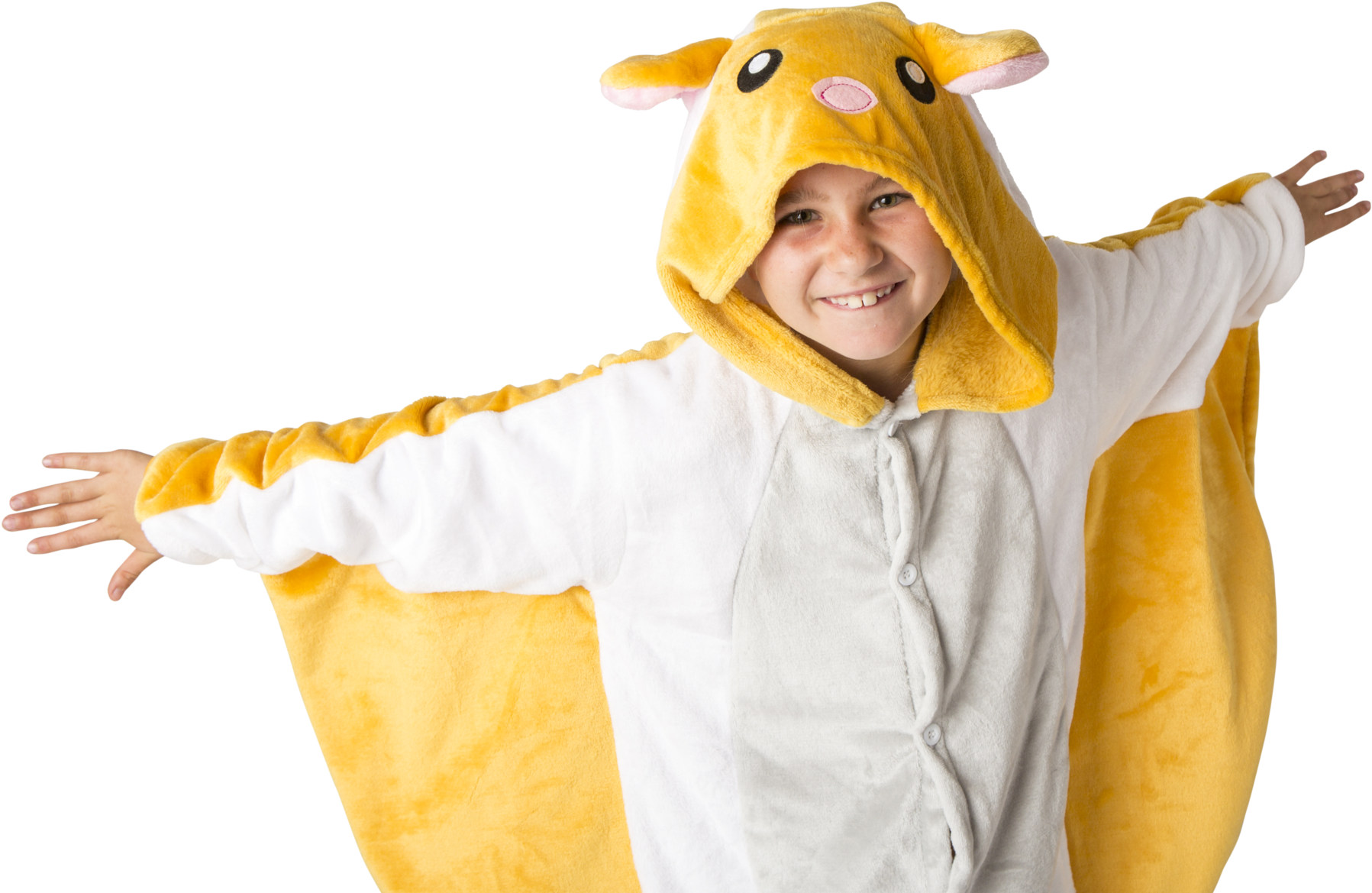 Childin Flying Squirrel Costume PNG Image